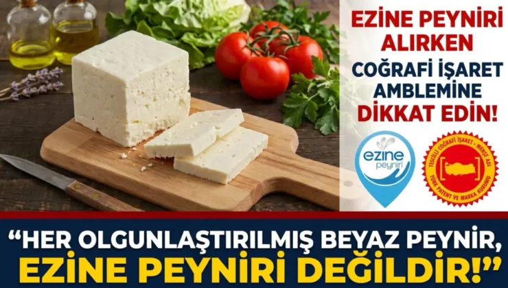 Ezine Peyniri için uluslararası mücadele: “Her olgunlaştırılmış beyaz peynir, Ezine Peyniri değildir!”