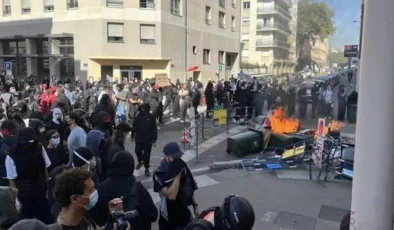 Fransa genelinde protestolar: Çatışmalar ve gözaltılar yaşandı