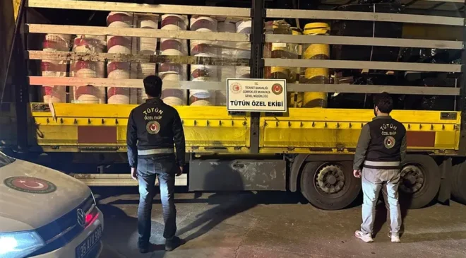 Gümrük Muhafaza ekiplerinden 125 milyon liralık operasyon