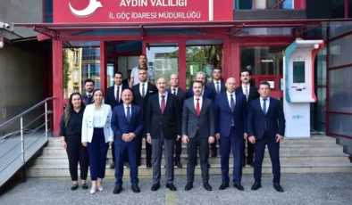 İçişleri Bakan Yardımcısı Cangir, Aydın’da Vali Varol ile görüştü
