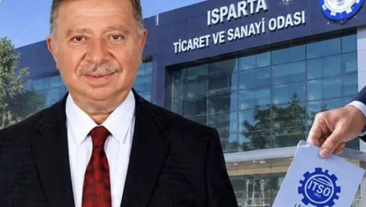 Isparta ITSO’da Metin Çelik yeniden kazandı