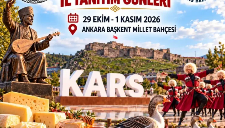Kars’ın kültürü ve yöresel lezzetleri Ankara’da tanıtılacak