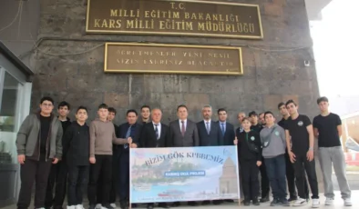 Kars’ta “Bizim Gökkubbemiz” Kardeş Okul Projesi buluşması