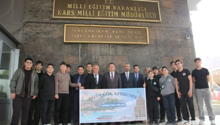 Kars’ta “Bizim Gökkubbemiz” Kardeş Okul Projesi buluşması