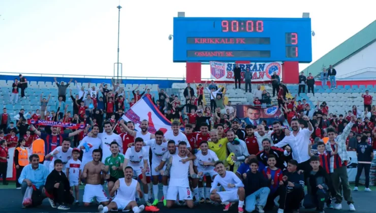 Kırıkkale FK rakiplerini yenmeye devam ediyor