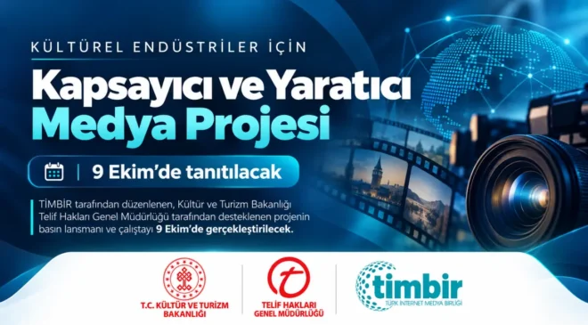 Kültürel Endüstriler İçin Kapsayıcı ve Yaratıcı Medya Projesi 9 Ekim’de tanıtılacak