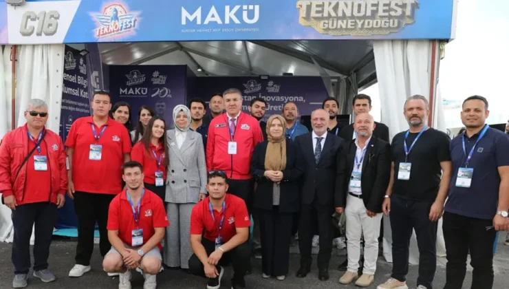 MAKÜ, TEKNOFEST’te gücünü gösterdi