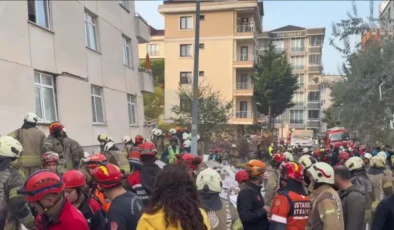 Maltepe'de çöken binada arama kurtarma sona erdi: 5 kişi hayatını kaybetti