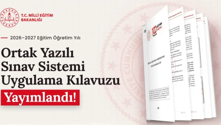 MEB'den okullarda yeni sınav sistemi: Ortak Yazılı Sınav Sistemi geliyor