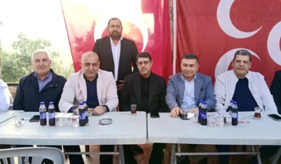 MHP Adana İl Başkanı Hakan Yıldırım, Topaktaş’ta vatandaşlarla buluştu