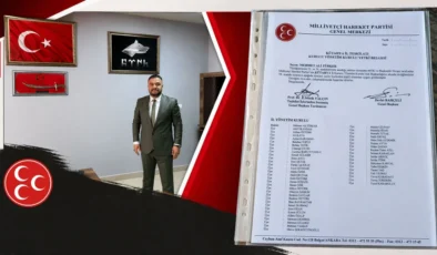 MHP Kütahya İl teşkilatı yeniden şekillendi: Türker'in yönetim kadrosu belli oldu