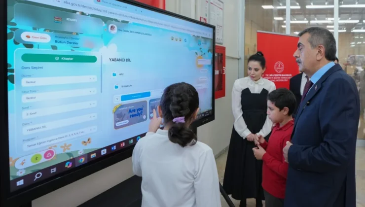 Bakan Tekin yeni EBA'yı tanıttı: 6 milyon aktif kullanıcı