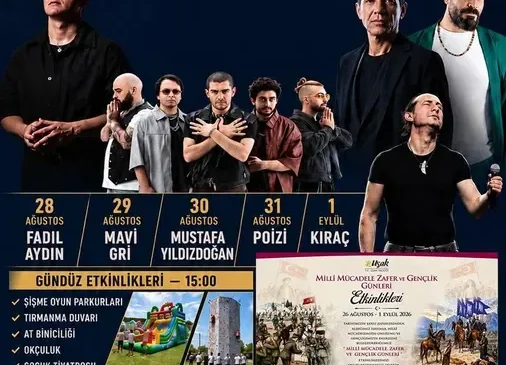 Milli Mücadele, Zafer ve Gençlik Günleri Uşak’ta coşkuyla kutlanacak