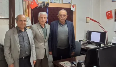 Beypazarı Muhtarlar Derneği’nden Gazeteci Yaşar Tonbak’a ziyaret