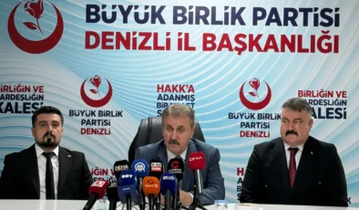 BBP Genel Başkanı Destici: Üreticiden ve çiftçiden ÖTV alınmamalı