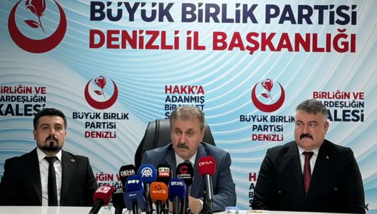 BBP Genel Başkanı Destici: Üreticiden ve çiftçiden ÖTV alınmamalı