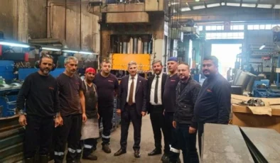Özçelik-İş yönetiminden İzmir ve Manisa'daki işçilere ziyaret