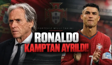 Portekiz Milli Takımı'nda Ronaldo krizi: Kamptan ayrıldı