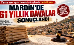 Sıfır kadastro dosyası hedefine adım adım yaklaşılıyor