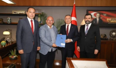 TİGAD’dan Türkiye Gazeteciler Birliği projesi için TBMM’de temas