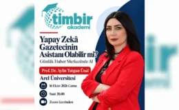 TİMBİR Akademi’de “Yapay Zeka Gazetecinin Asistanı Olabilir mi?” eğitimi