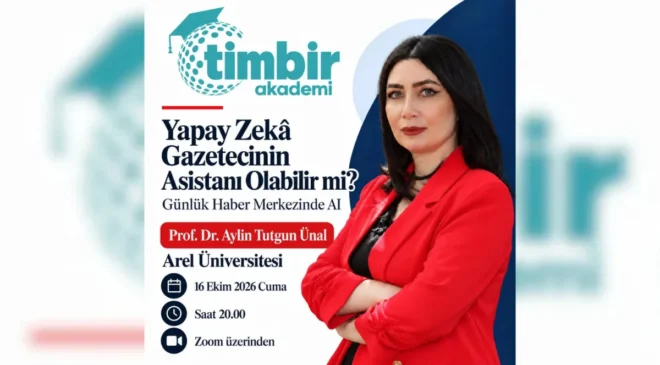 TİMBİR Akademi’de “Yapay Zeka Gazetecinin Asistanı Olabilir mi?” eğitimi