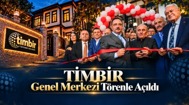Ankara’da medya zirvesi: TİMBİR’in yeni Genel Merkezi törenle açıldı