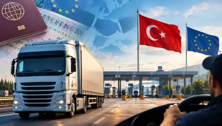 TIR sürücülerinin Schengen vizesi sorunları için diplomatik girişimler sürüyor