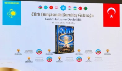 Türk Dünyasının Tarihî Mirası Ankara’da Gündeme Geldi: “Kurultay Fenomeni” Tanıtıldı