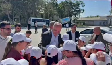 Yücelik'ten çocuklara dokunuş: "Büyük bir aileyiz"